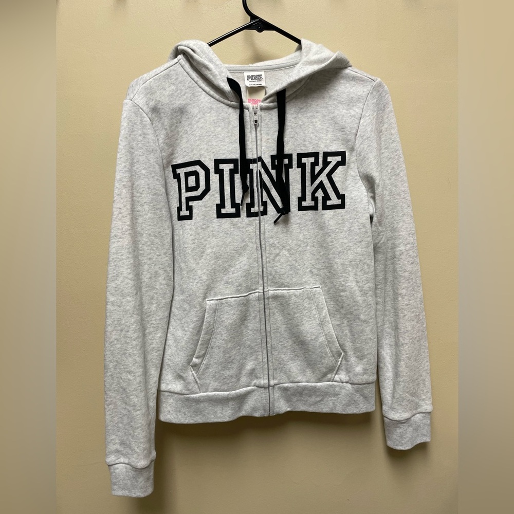 PINK Victoria's Secret Zip Up Hoodie New